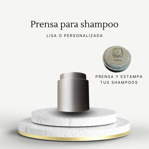 Prensa Para Shampoo Sólido 6cm